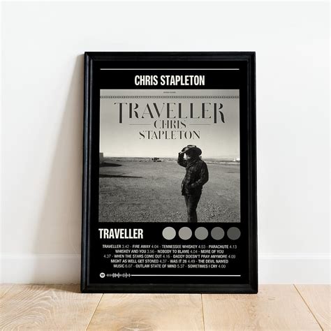 Chris Stapleton Traveller Album Poster Sold By Hiroyuki Izutsu Sku