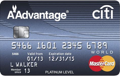 Citi Aadvantage Platinum Select World Elite Mastercard 40 000 Miles