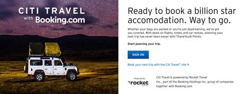 Citi Launches New Travel Portal With Booking Com Bankrate