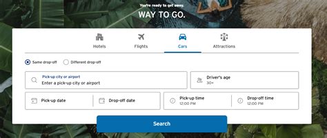 Citi Travel Portal Booking