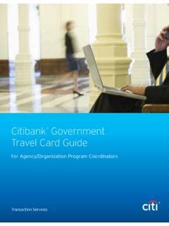 Citibank Government Travel Card Guide Card Guide Pdf4pro