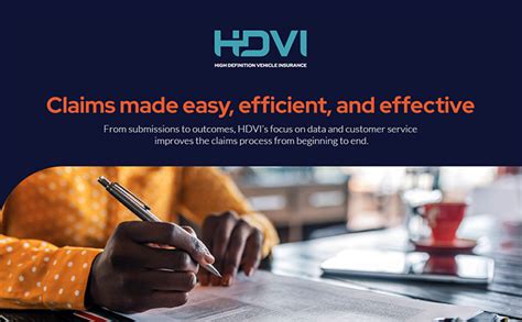 Claims Made Easy Efficient And Effective Hdvi