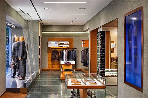 Classic Men Clothing Shop Design High End Business Suit Store Interior