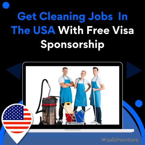 Cleaning Jobs To Apply For In The Usa With Visa Sponsorship Latest Canada Scholarship Uk