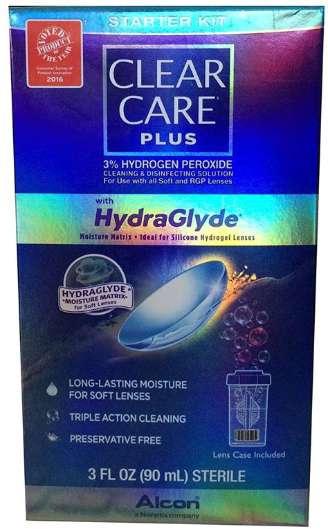 Clear Care Plus With Hydraglyde Starter Kit By Alcon Walmart Com