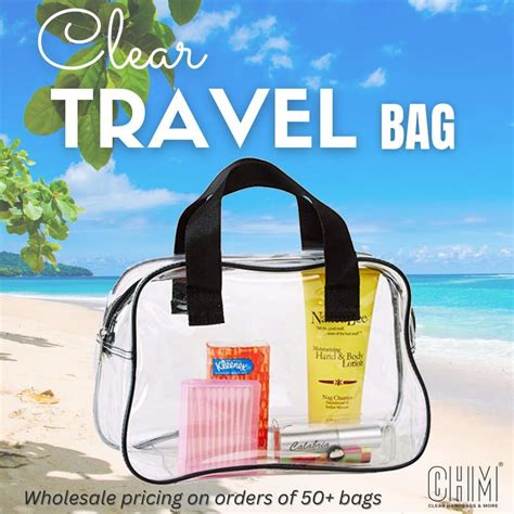 Clear Travel Handbag R Giftideas2023