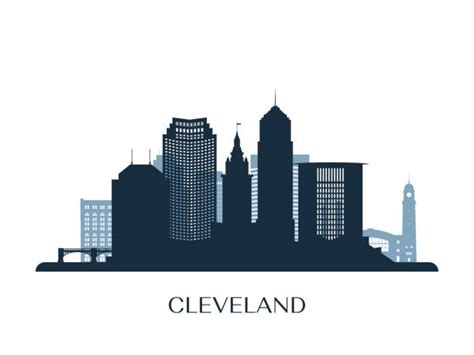 Cleveland Ohio Illustrations Royalty Free Vector Graphics Clip Art