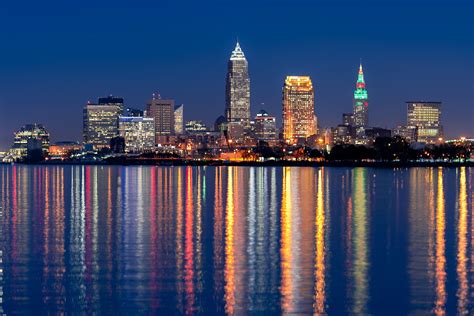 Cleveland Skyline Wallpapers Top Free Cleveland Skyline Backgrounds