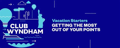 Club Wyndham Vacation Starters Getting The Most Out Of Your Points