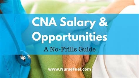 Cna Salary And Opportunities A No Frills Guide Nursefuel