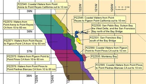 Coastal Marine Forecasts By Zone Monterey Ca