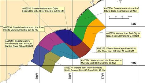 Coastal Marine Forecasts By Zone Wilmington Nc