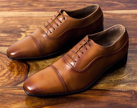 Cobblestone Longswords Formal Full Grain Leather Business Shoes For Men