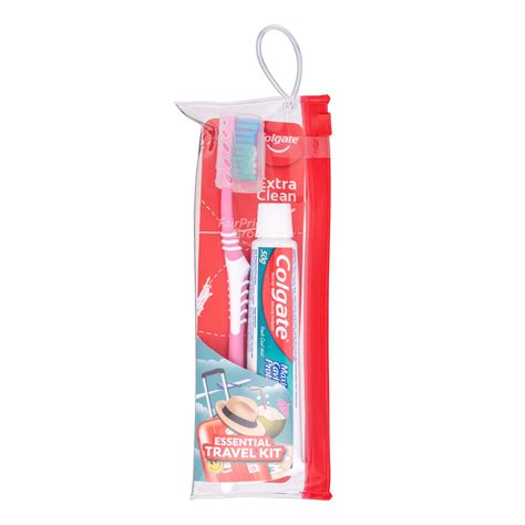 Colgate Toothbrush And Toothpaste Travel Kit Ntuc Fairprice