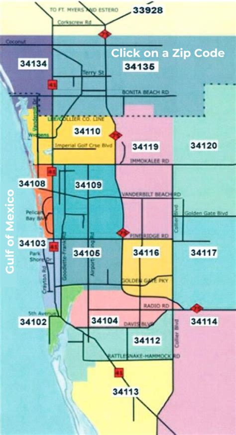 Collier County Zip Code Map Janet Berry Luxury Home Team