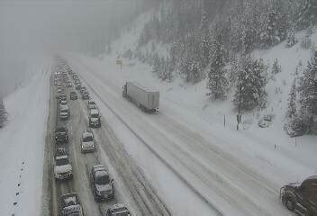 Colorado Road Closures Traffic On I 70 Due To Icy Weather