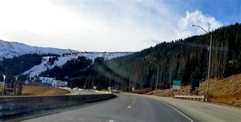 Colorado Road Conditions On The I 70 Snowpak