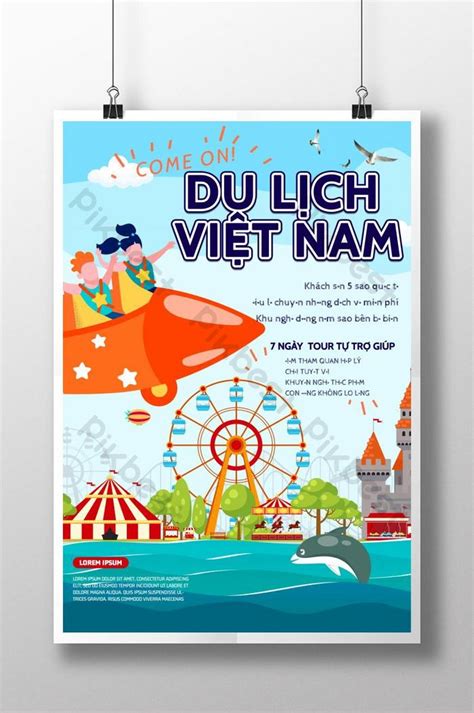 Colorful Vietnam Travel Cartoons Psd Free Download Pikbest