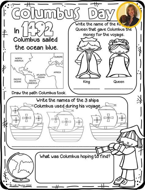 Columbus Day Worksheets