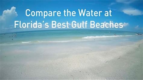 Compare Florida S Best Gulf Beaches Siesta Key Shell Key Miramar