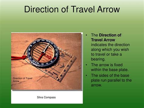 Compass Direction Of Travel Arrow Resizing