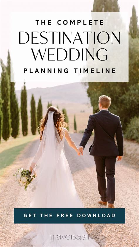 Complete Destination Wedding Planning Timeline Travelbash