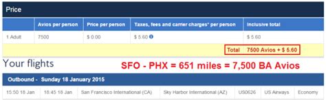 Complete List Of British Airways Avios Routes From The Bay Area Sfo