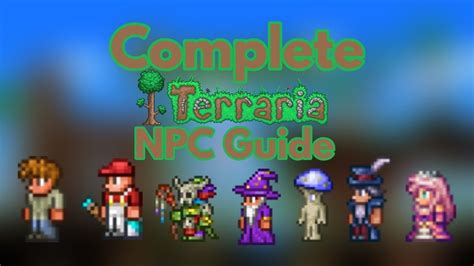 Complete Terraria Npc Guide Vgkami