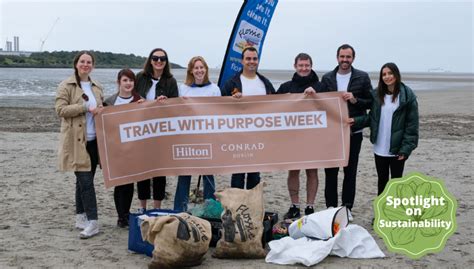 Conrad Dublin Takes Part In Hilton S Travel With Purpose Week Hotelnews Ie