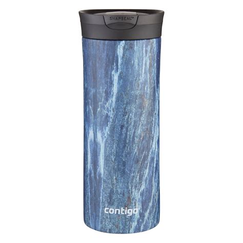 Contigo Couture Snapseal Vacuum Insulated Coffee Travel Mug 20 Oz Blue Slate Walmart Com