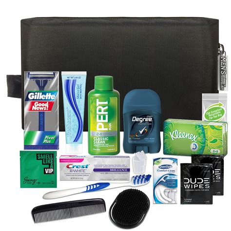 Convenience Kits International Men S Premium 15 Piece Travel Kit In