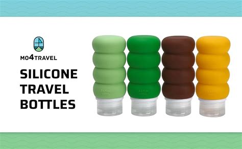 Convenient Silicone Travel Bottles For Your Next Trip