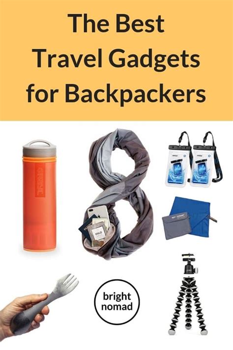 Cool Travel Accessories Best Travel Gadgets For Backpackers