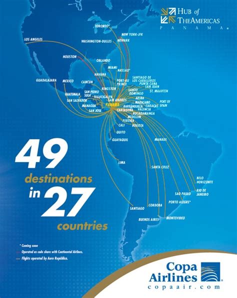 Copa Routes Map