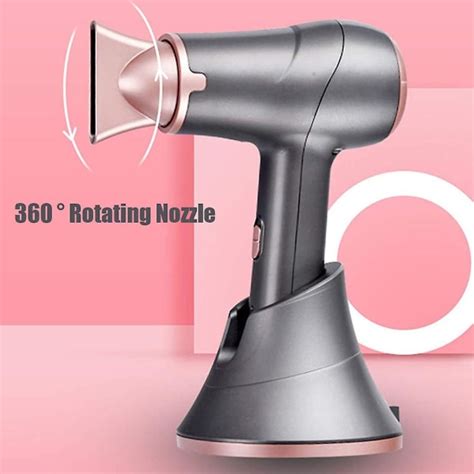 Cordless Hair Dryers Rechargeable Portable Travel Hairdryer Wireless Blowers Salon Styling Tool