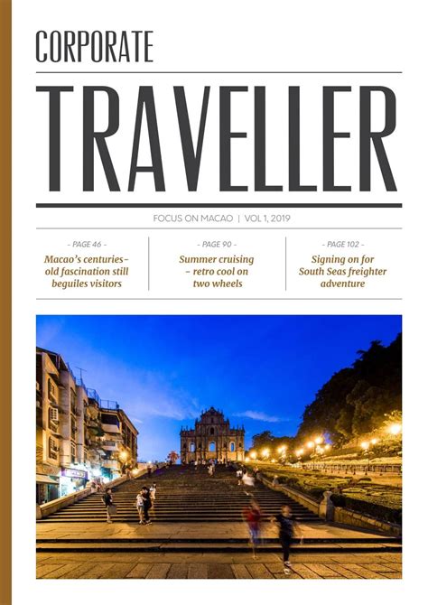 Corporate Traveller Vol 1 2019 By Corporate Traveller Magazine Issuu