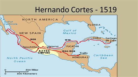 Cortes Map 1 Hernando Cortes