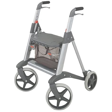 Cosco Silver Travel Rollator Walker 11326185 Overstock Com Shopping