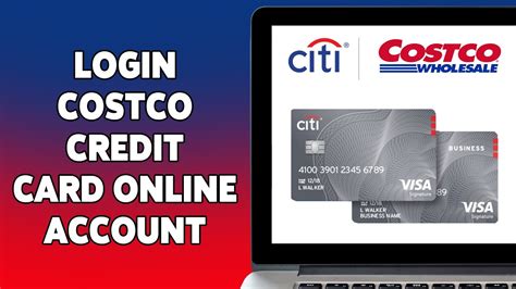 Costco Credit Card How To Access Your Costco Visa Account Online