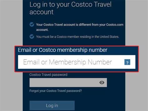 Costco Travel Login Guide Login Issues Recovery Solutions