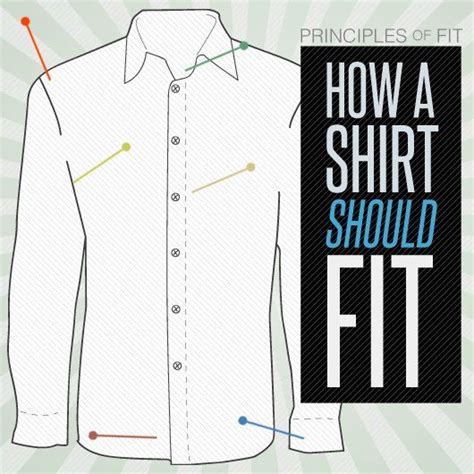 Covering Almost A Half Of Your Body The Fit Of Your Shirt Is Paramount