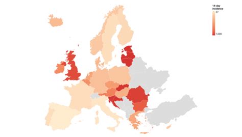 Covid In Europe Where Are The Hotspots And How Does Ireland Compare