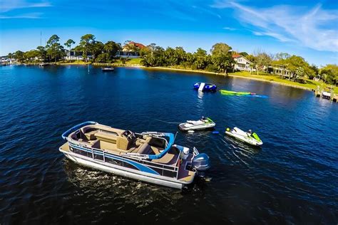 Crab Island 10 Passenger Pontoon Boat Rentals Triphobo