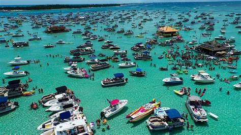 Crab Island Boat Rental Wild Adventure Pontoons Destin Boat