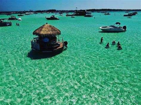 Destin Crab Island Tiki Boat Tours