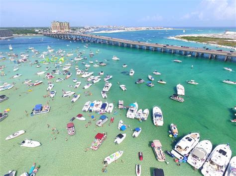 Crab Island Destin Wam Water Adventures