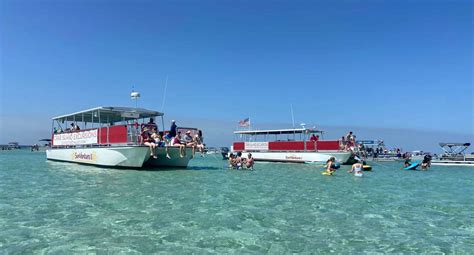 Crab Island Excursion Tripshock Excursions Destin Catamaran