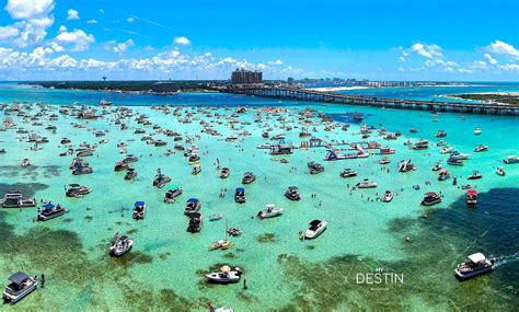 Crab Island Flyover Florida Travel Destin Florida Destin