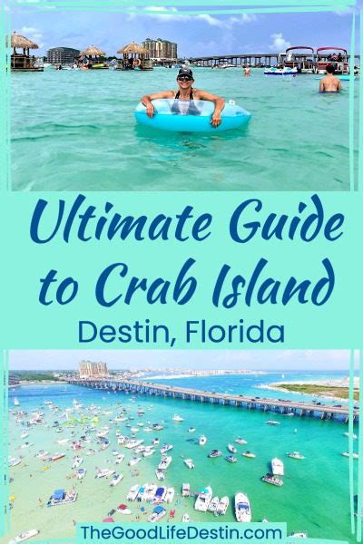 Crab Island In Destin 2024 Ultimate Visitor S Guide The Good Life Destin