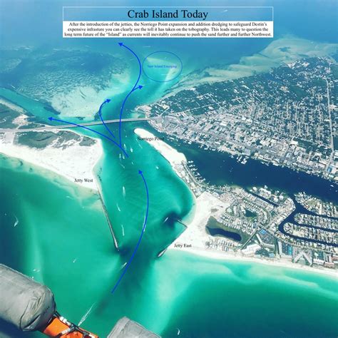 Crab Island In Destin Florida The Complete Visitors Guide Crab Island Destin Florida Map